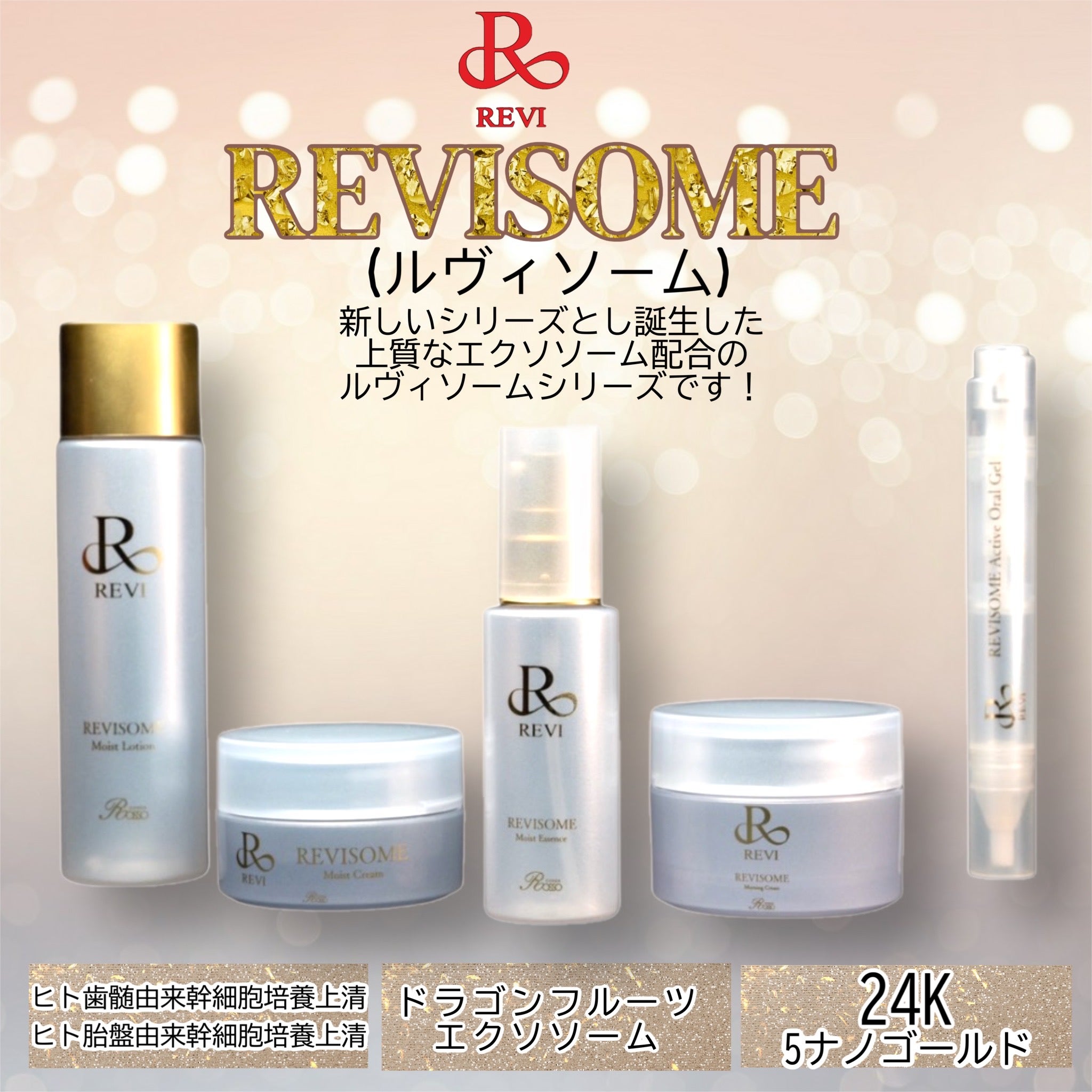 REVI エクソソームシリーズ5点セット - 化粧水/ローション